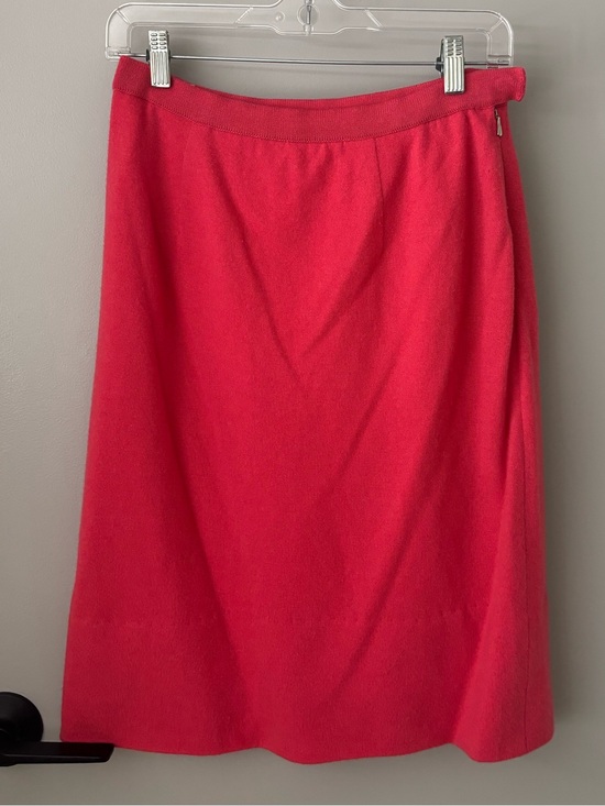 Ballantyne Dresses & Skirts - Vintage Ballantyne of Peebles 100% Cashmere Pink Knit Skirt